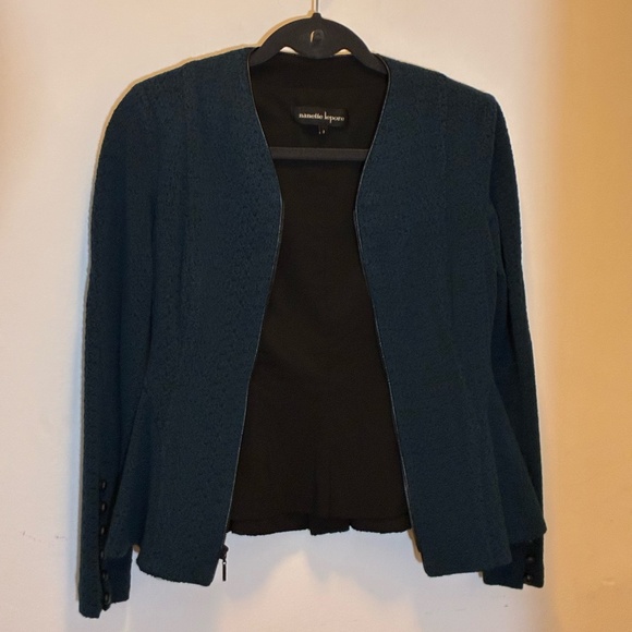 Nanette Lepore Ava Zip-Front Textured Knit Jacket - Worn on TV - Picture 10 of 10